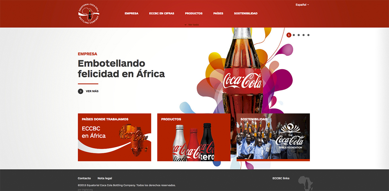 Web Equatorial Coca-Cola Bottling Company