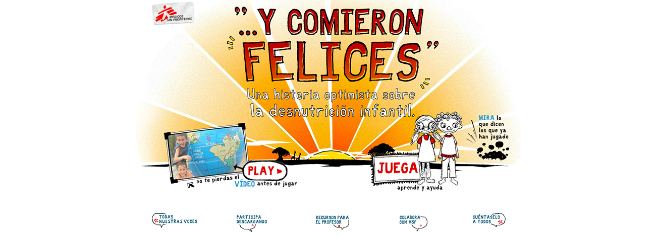 "...Y comieron felices" - Médicos Sin Fronteras