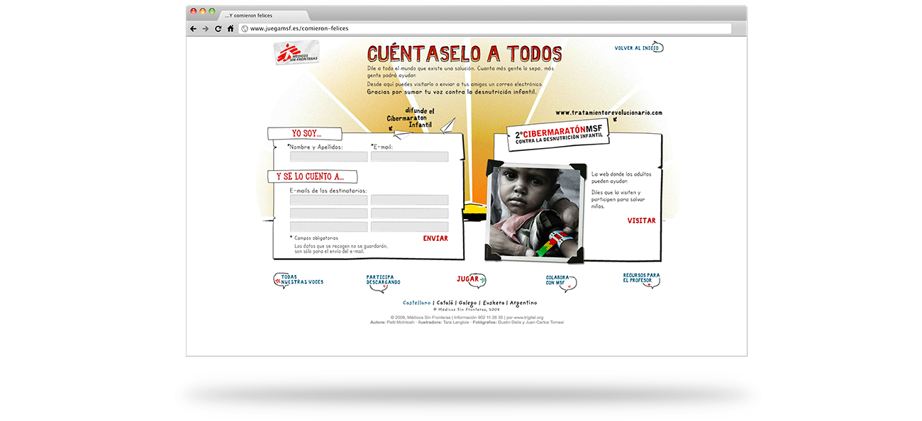 "...Y comieron felices" - Médicos Sin Fronteras